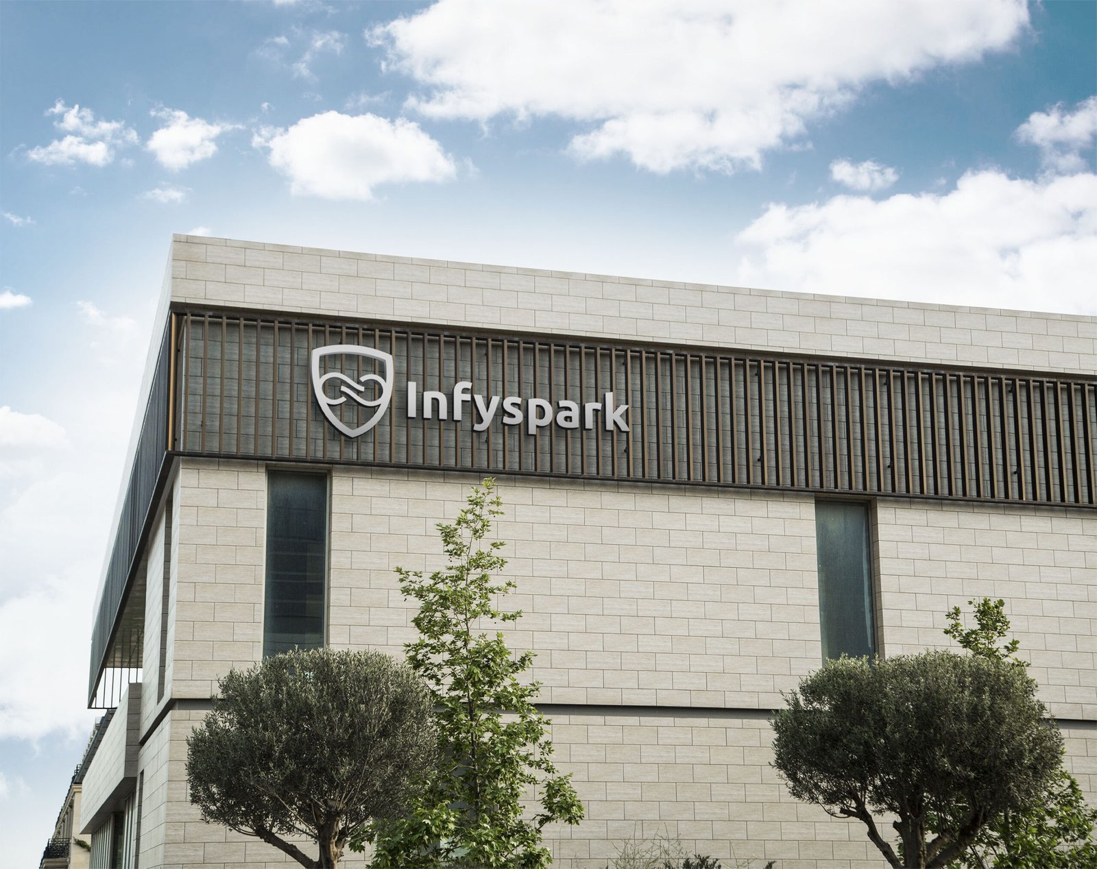 Infyspark visual brand identity